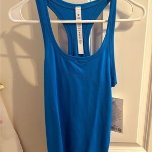 lululemon athletica Vibrant Blue Tank Top
